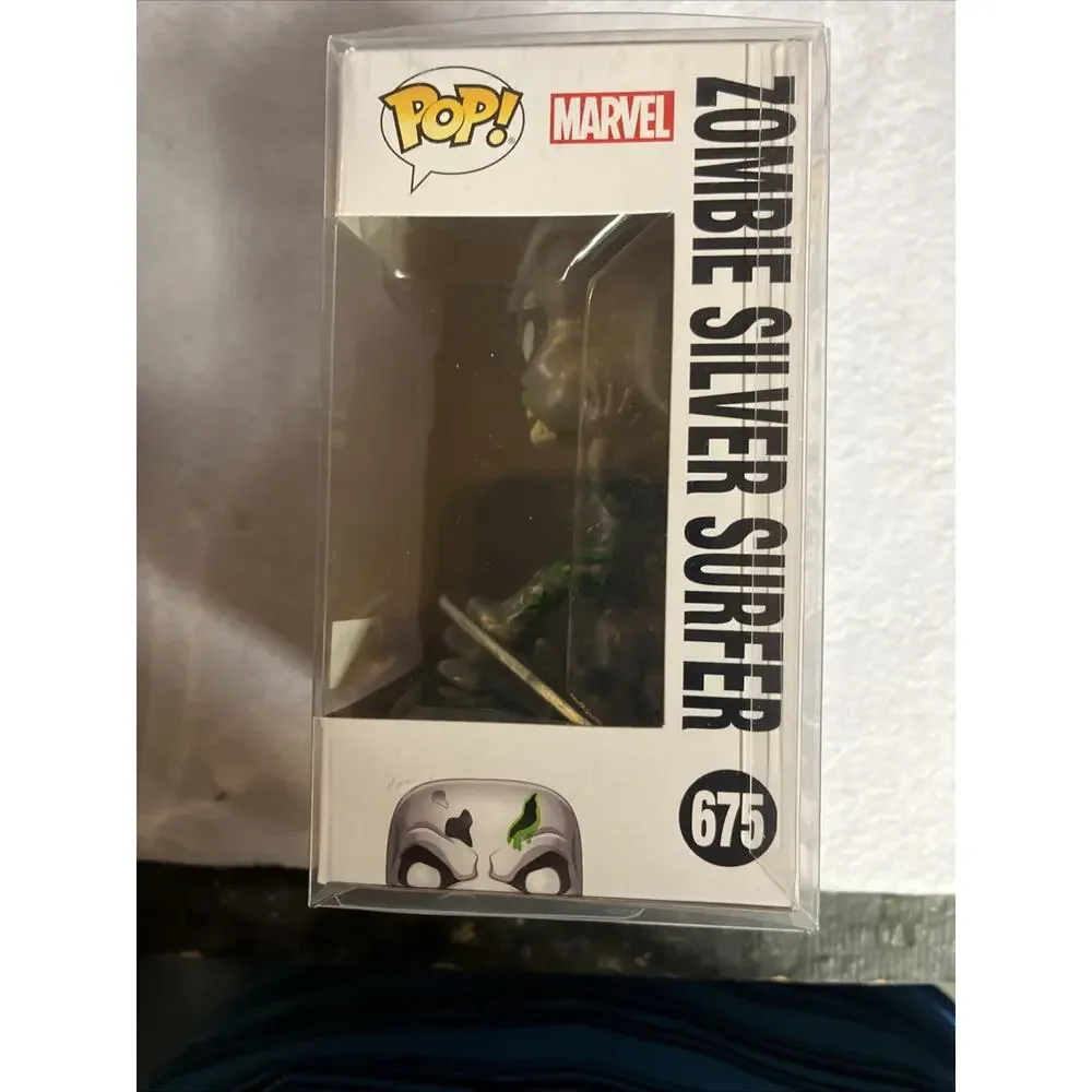 Funko Pop ZOMBIE SILVER SURFER Hot Topic EXCLUSIVE Marvel Zombies